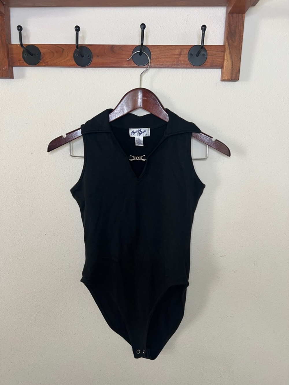 Vintage Betty Blue Bodysuit Black Size Small